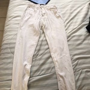 white jeans
